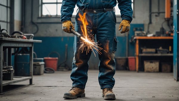 Le pantalon de soudeur pour une protection optimale 1250: sécurité et confort