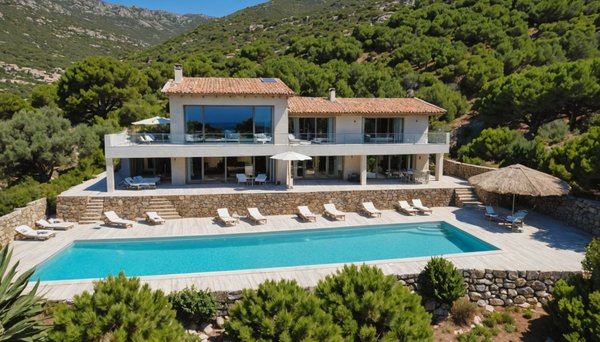 Location de vacances haut de gamme en corse : divers villas et chalets avec cross-cultural solutions