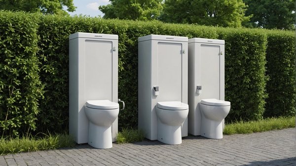 Adoptez des toilettes sèches publiques écologiques et modernes